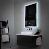 LED Spiegel Vertikal | Touch-Schalter | Anti-Beschlag-Funktion | Kaltweißes Licht - Reyze Seria Edge Model 1